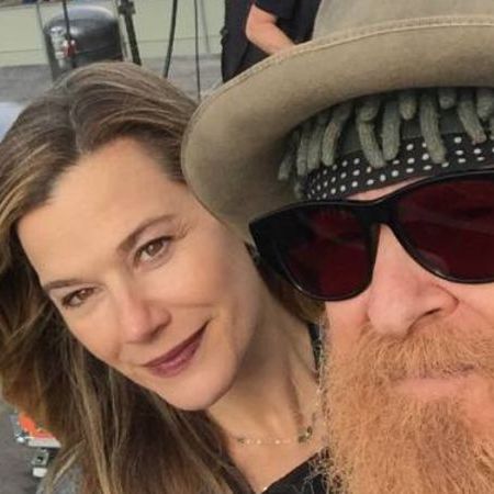 Gilligan Stillwater and her rockstar husband, Billy F Gibbons, took a picture together